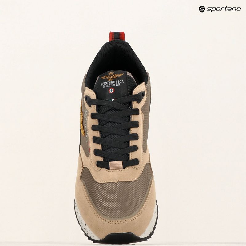 Aeronautica Militare scarpe da uomo SC288CT3379 tortora/nero 9