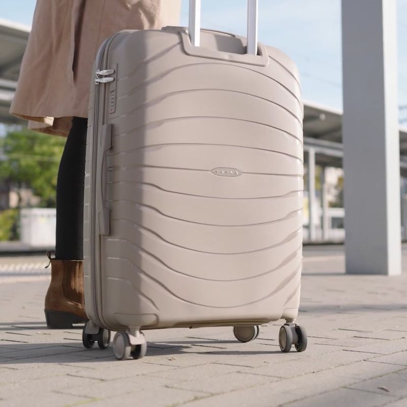 Valigia da viaggio a mano KADVA Brava 40 l beige 22