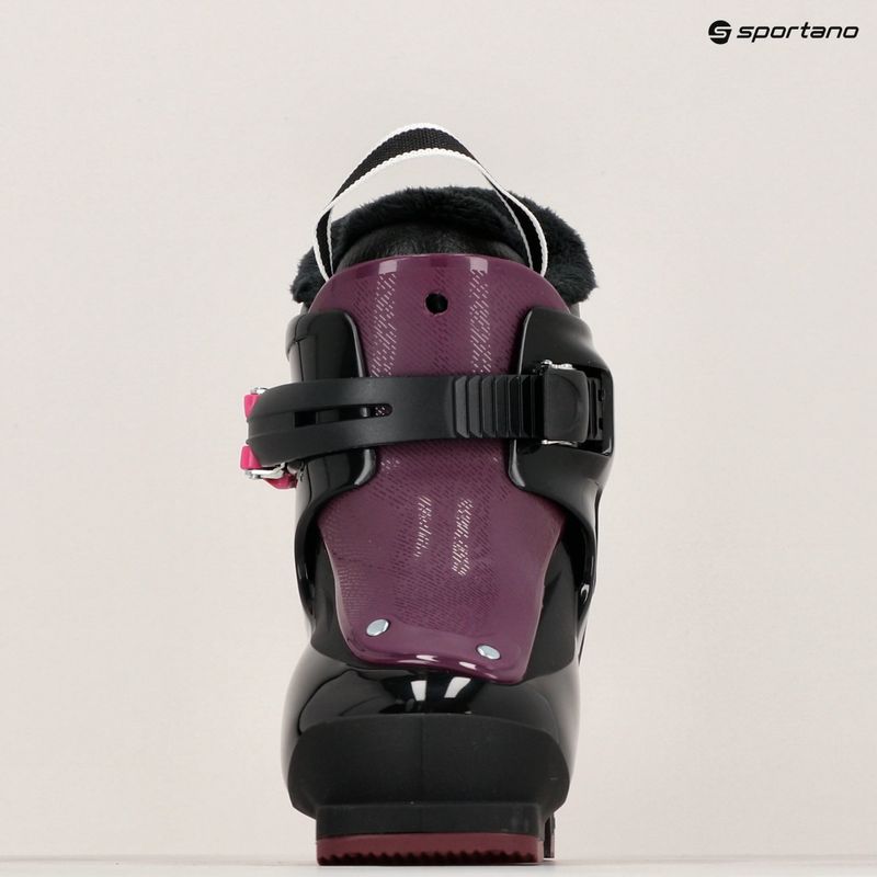 Scarponi da sci per bambini Atomic Hawx Kids 1 nero/viola/rosa 7