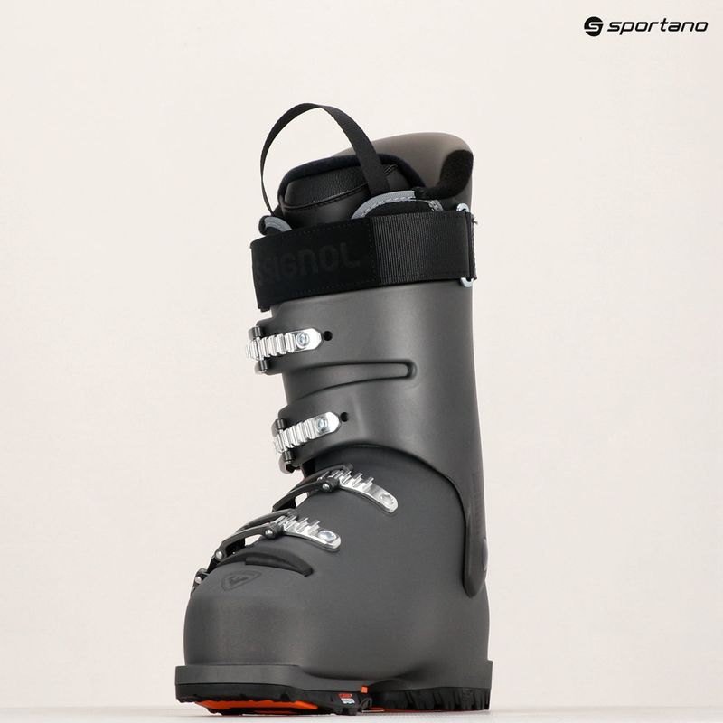 Scarponi da sci da uomo Rossignol Vizion 4B Pro 100 MV GW grigio metallo 15