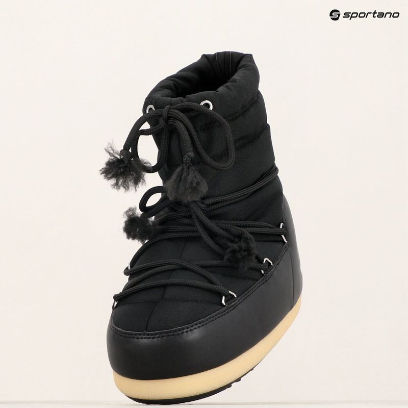 Moon Boot stivali da neve da donna Evx Light Nylon nero 9