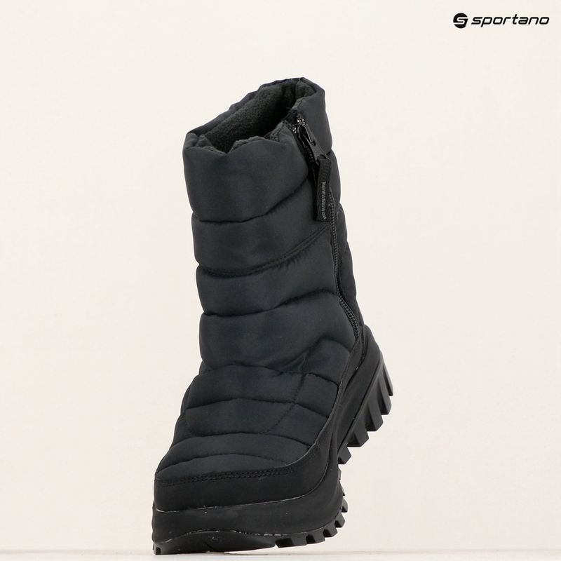 Columbia Snowtrot Mid nero/titanio ii stivali da neve da donna 10