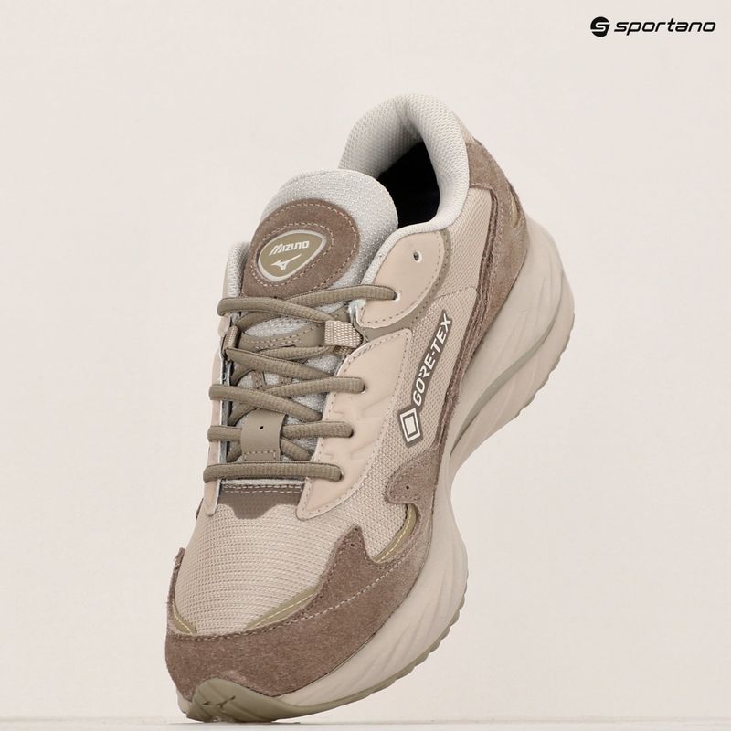 Mizuno Wave Rider β GTX scarpe nuvola d'argento / cachi vintage / oro ge 9