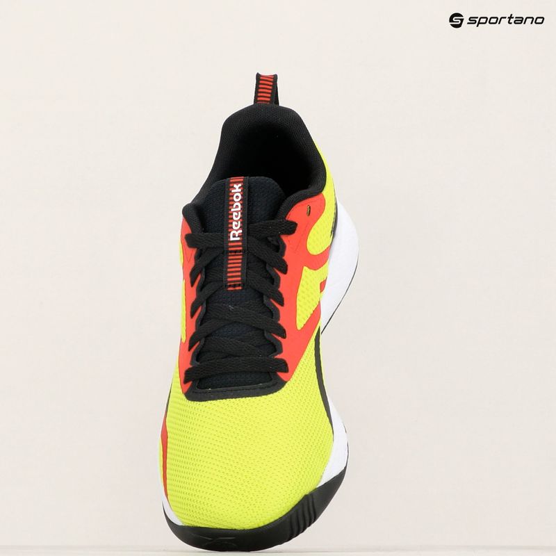 Reebok NFX scarpe da ginnastica da uomo giallo acido/nero/rosso vettore 9
