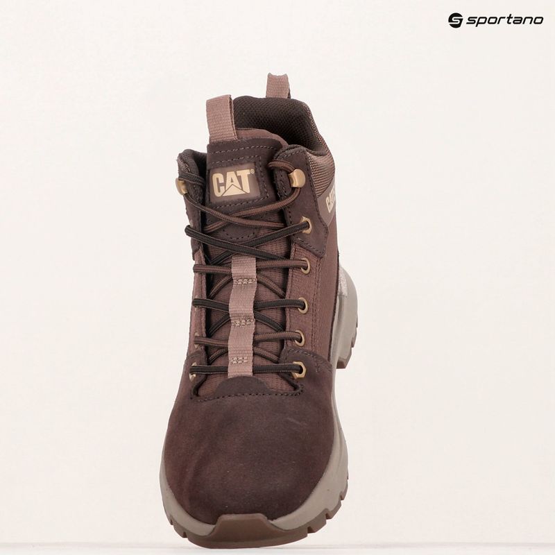 Uomo CATerpillar Colorado Sneaker caffè in grani / pioggia tamburo scarpe 15