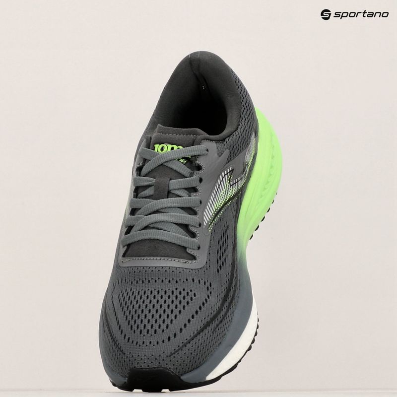 Scarpe da corsa Joma Titanium grigio/verde da uomo 9