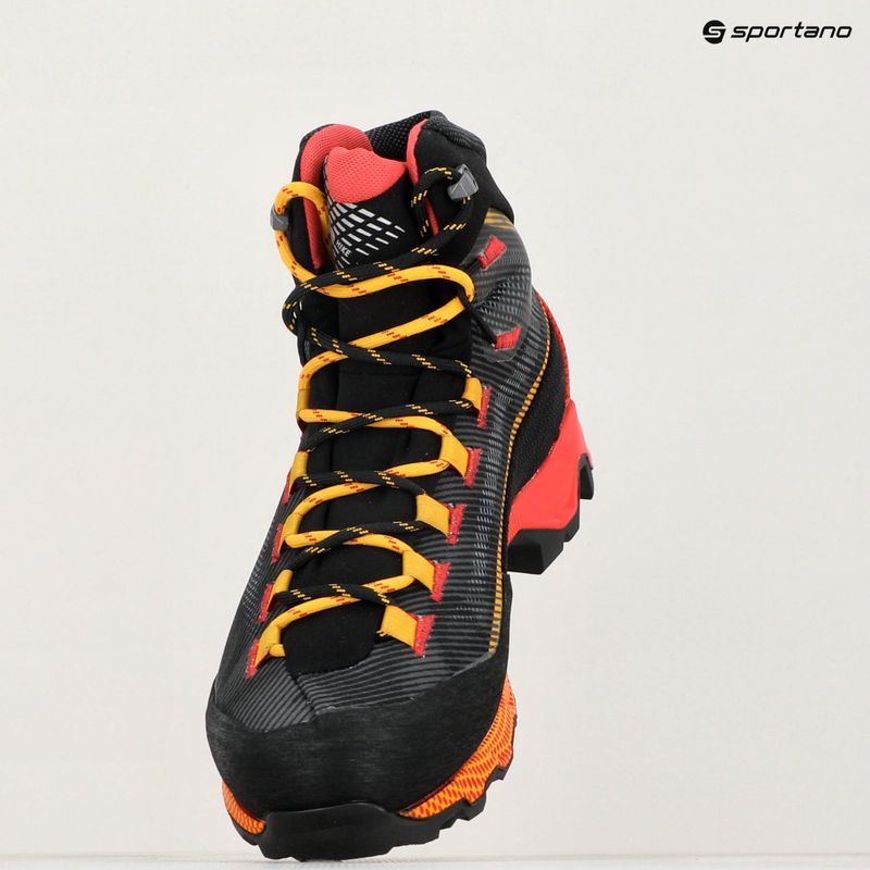Scarpa da montagna da uomo La Sportiva Aequilibrium Hike GTX carbonio/ giallo 9