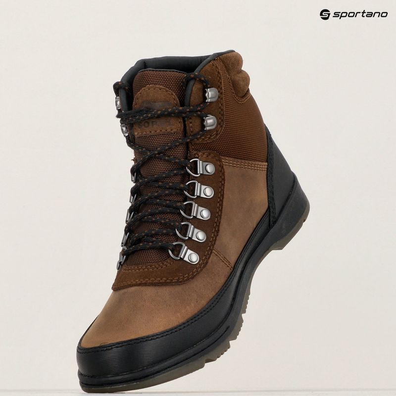 Scarpe Sorel Ankeny II Hiker Plus WP tabacco/nero da uomo 10