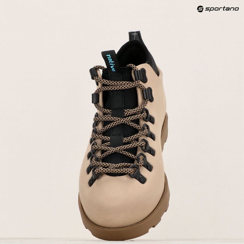 Scarpe Native NA-31106848 Fitzsimmons Citylite Bloom flax tan/flax tan/jiffy nero 9