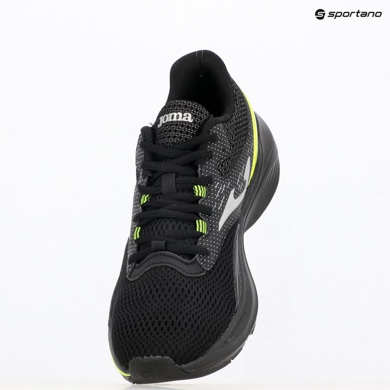 Scarpe da corsa Joma Active nero/limone fluor da uomo 9