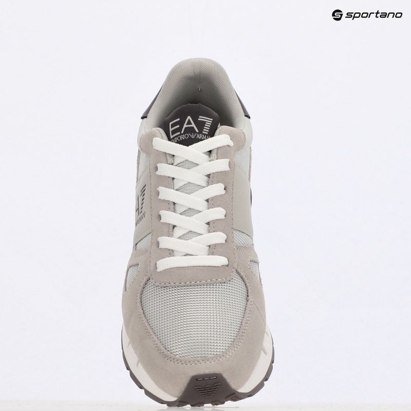 EA7 Emporio Armani Black & White Laces scarpe  vetro antartico/volcanico 15