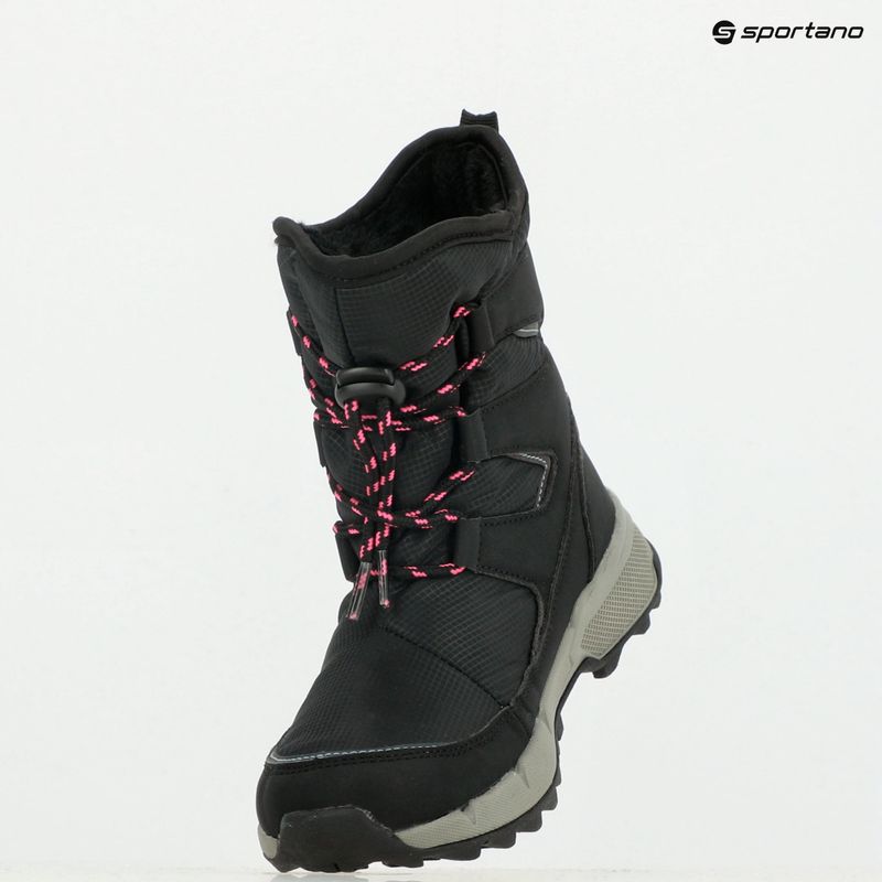 Stivali da neve Kappa Youma Tex nero/rosa per bambini 9