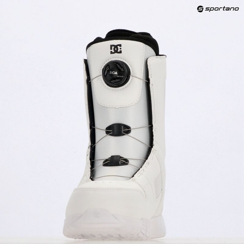 Scarponi da snowboard da donna DC bianco/bianco 8