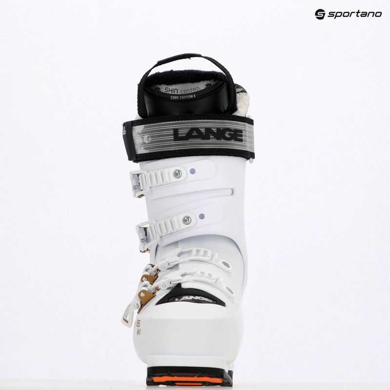 Scarponi da sci da donna Lange Shadow 85 W MV GW bianco/oro 10