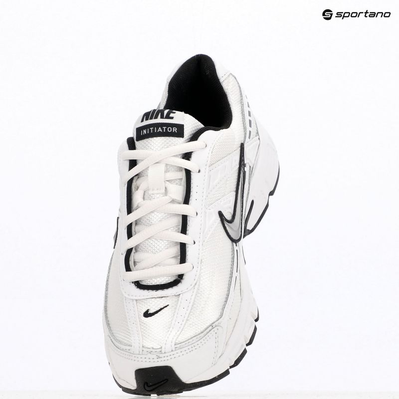 Nike Initiator scarpe da donna bianco/bianco/nero/argento metallico 9