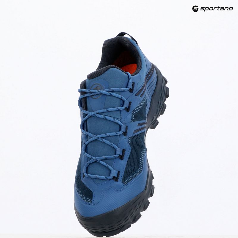 Scarponi da trekking da uomo Mammut Ducan II Low GTX deep ice/ marine 18