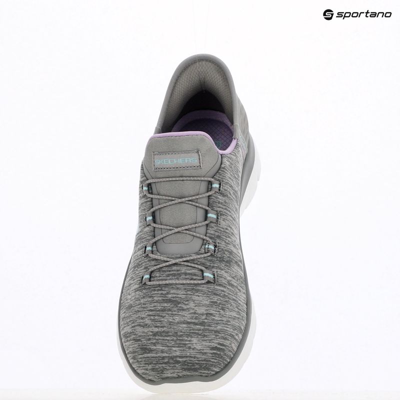 SKECHERS scarpe da donna Summits Dazzling Haze grigio/menta 15