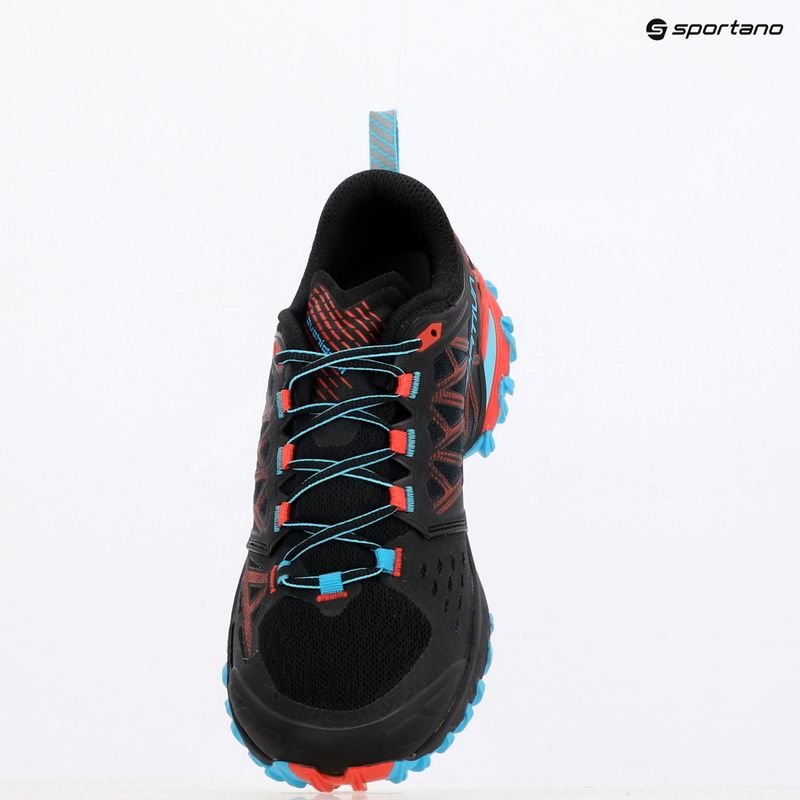 Scarpa da corsa da donna La Sportiva Bushido III GTX nero/ibiscus 12