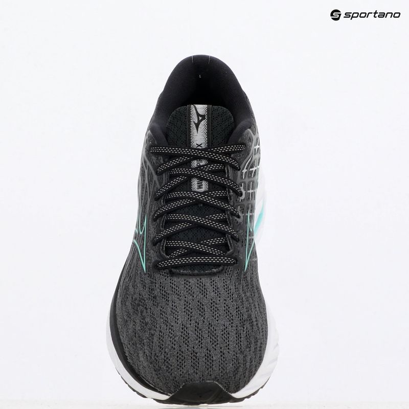 Scarpe da corsa da donna Mizuno Wave Inspire 20 D Wide iron gate/dusty jade green/nero 11
