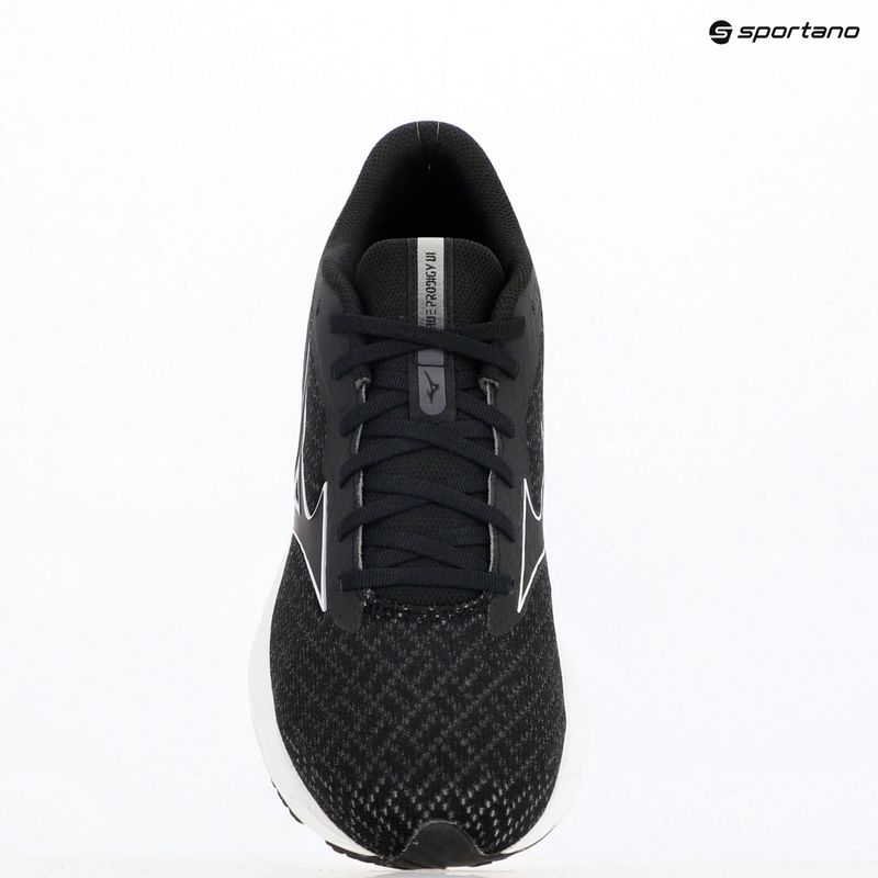 Scarpe da corsa da uomo Mizuno Wave Prodigy 6 nero/bianco/ultimo grigio 11