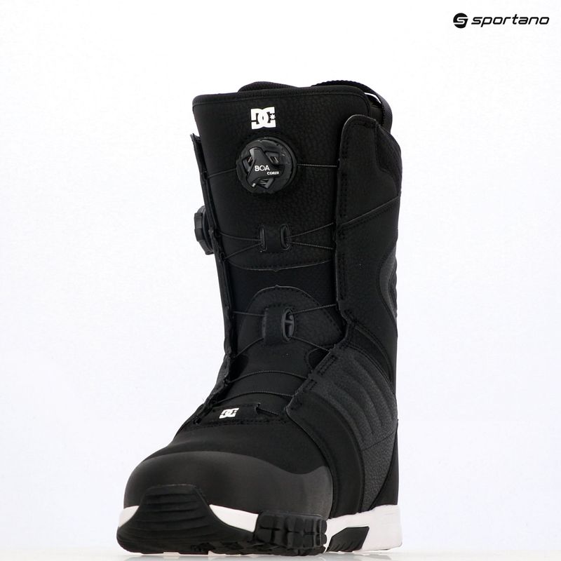 Scarponi da snowboard DC Judge da uomo nero/nero/bianco 13