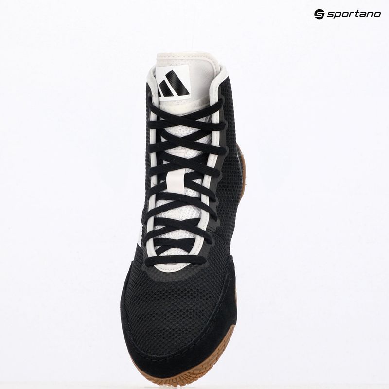 Scarpe da wrestling adidas Tech Fall 2.0 Uomo, nucleo nero/bianco scuro 9