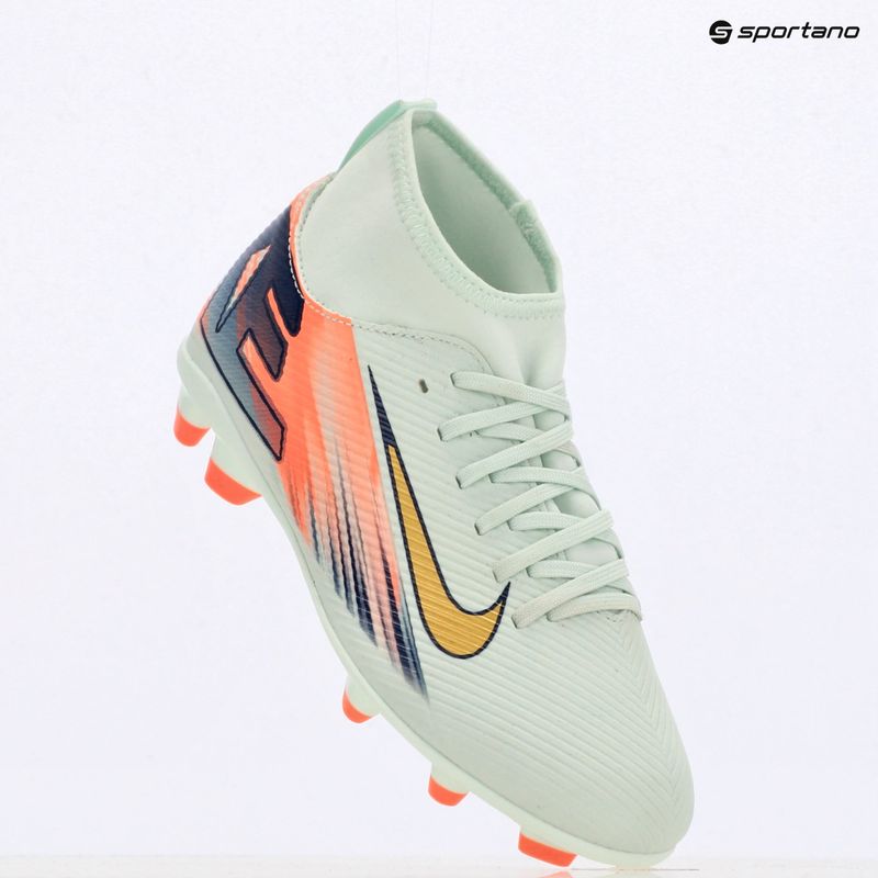 Nike Superfly 10 Club Mercurial Dream Speed FG/MG Jr bambini scarpe da calcio a malapena verde / impulso cremisi / oro metallico moneta 9