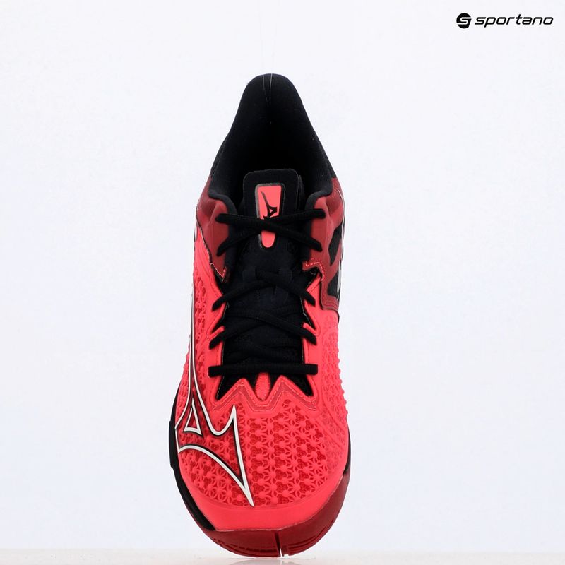 Scarpe da tennis da uomo Mizuno Wave Exceed Tour 6 AC rosso radioso/bianco/nero 11