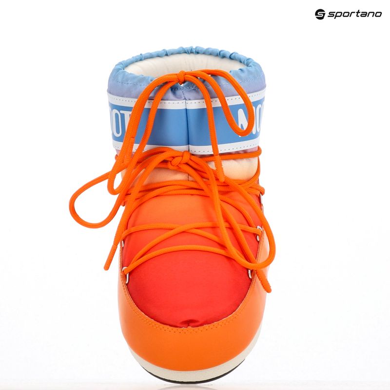 Donna Moon Boot Icon Low Sunrise arancione stivali da neve 13
