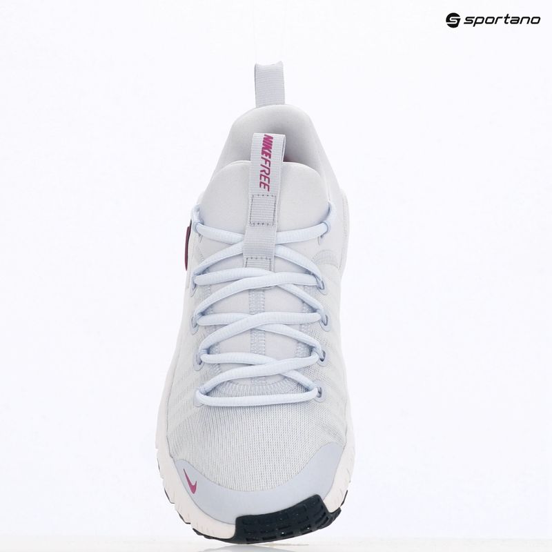 Nike Free Metcon 6 grigio / armeria marina / hot fucsia scarpe da ginnastica da donna 9