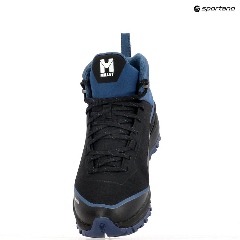 Scarponi da trekking da uomo Millet Wanaka Mid GTX nero / dark denim 9