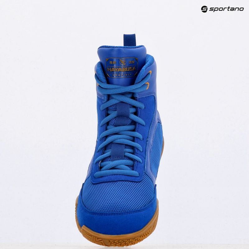 Scarpe da boxe Hayabusa Pro Boxing blu da uomo 11