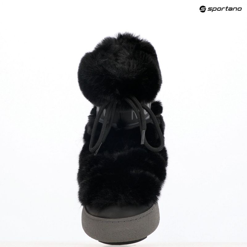 Moon Boot Ltrack Stivali da neve in pelliccia sintetica nero 9