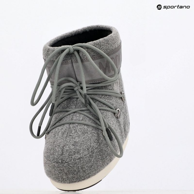Stivali da neve da donna Moon Boot Icon Low Felt grey 11