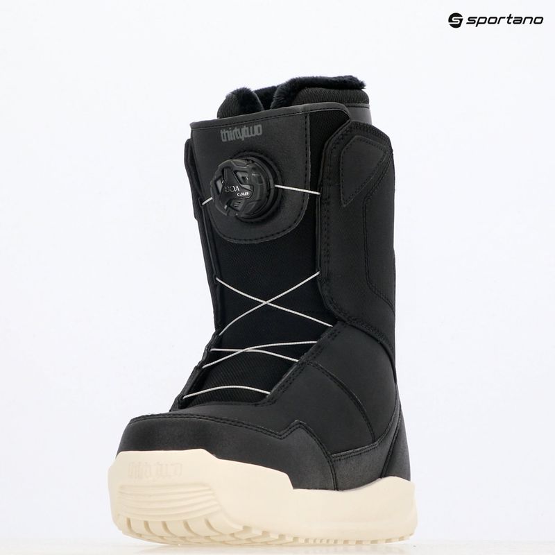 Scarponi da snowboard da donna ThirtyTwo Shifty Boa W'S '24 nero/grigio/bianco 7