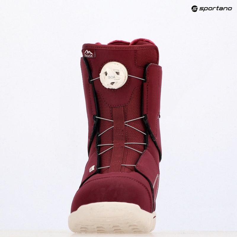 Scarponi da snowboard da donna HEAD Galore LYT Boa Coiler bordeaux 7