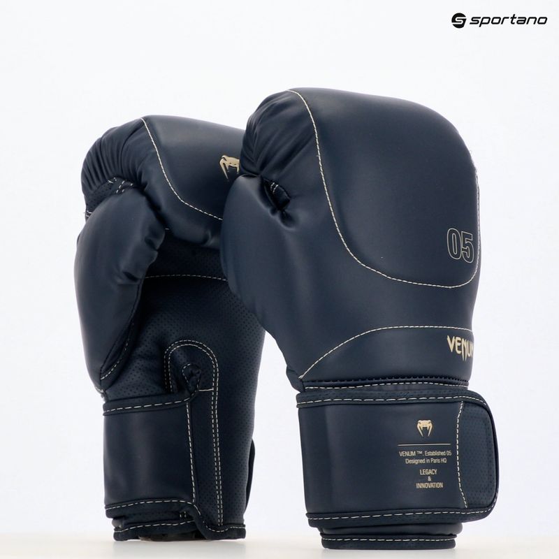 Guantoni da boxe Venum Impact Evo blu ghiaccio 7
