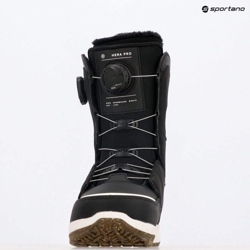 Scarponi da snowboard da donna RIDE Hera Pro nero 7