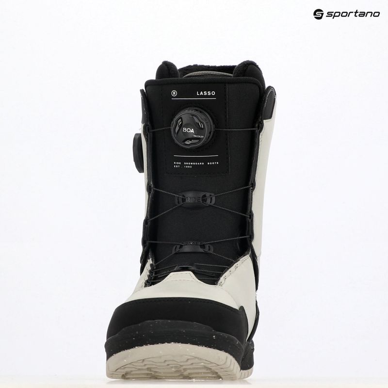 Scarponi da snowboard da uomo RIDE Lasso grigio 7