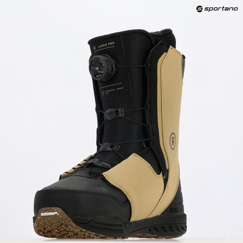 Scarponi da snowboard da uomo RIDE Lasso Pro Tabacco 7
