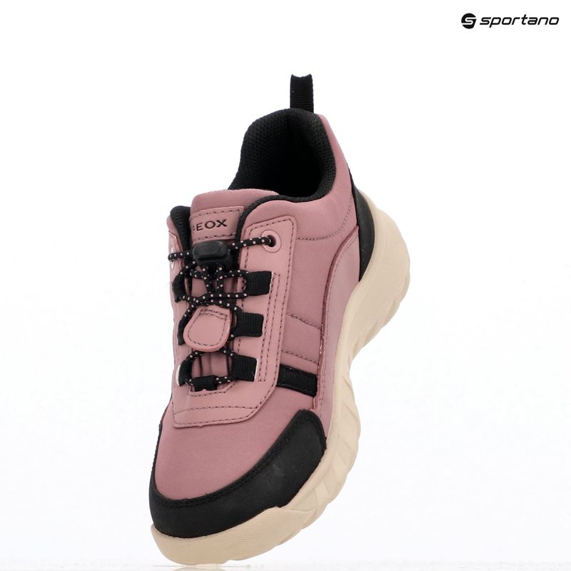 Geox Simbyos ABX scarpe junior rosa scuro/nero 9