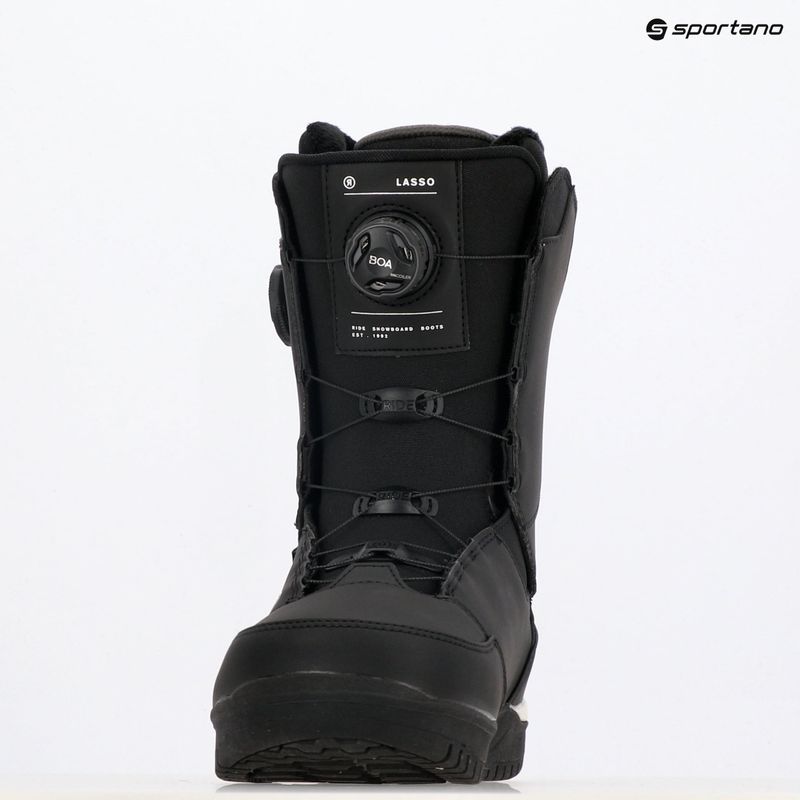 Scarponi da snowboard da uomo RIDE Lasso nero 12