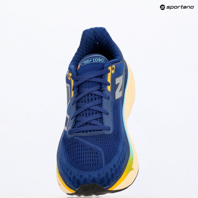 New Balance Fresh Foam 1080 X v14 scarpe da corsa da uomo blu 8