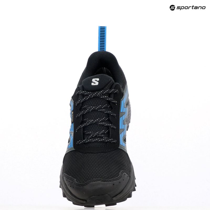 Scarpe da corsa da uomo Salomon Wander GTX nero/abete scuro/blu ibiza 11