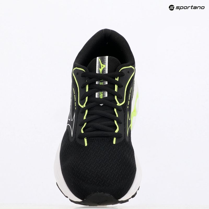 Scarpe da corsa uomo Mizuno Wave Equate 8 nero/bianco/mizuno neo lime 9