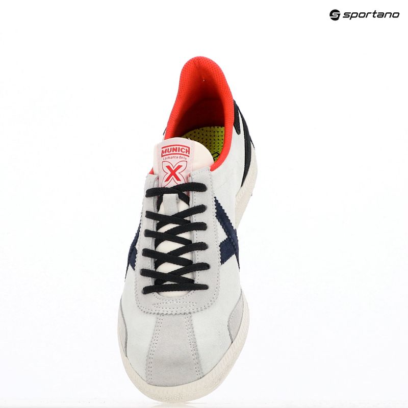 MUNICH Arquero Con Pieza blanco scarpe da pallamano 9