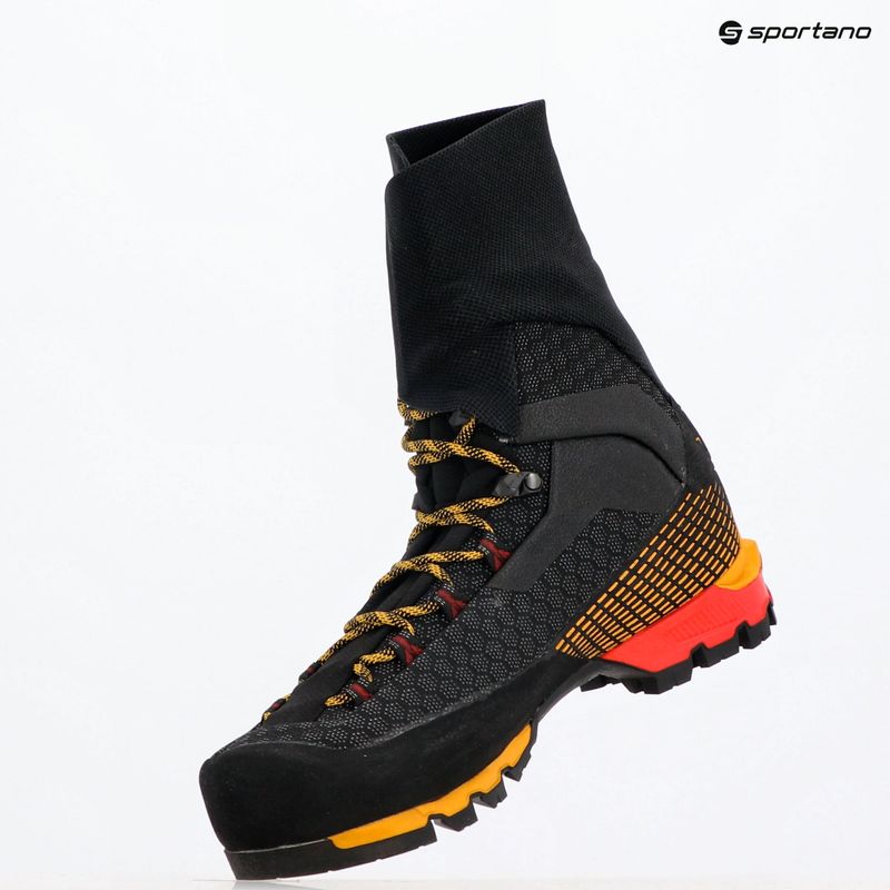 Scarponi da montagna La Sportiva Trango Pro GTX da uomo nero/giallo 12