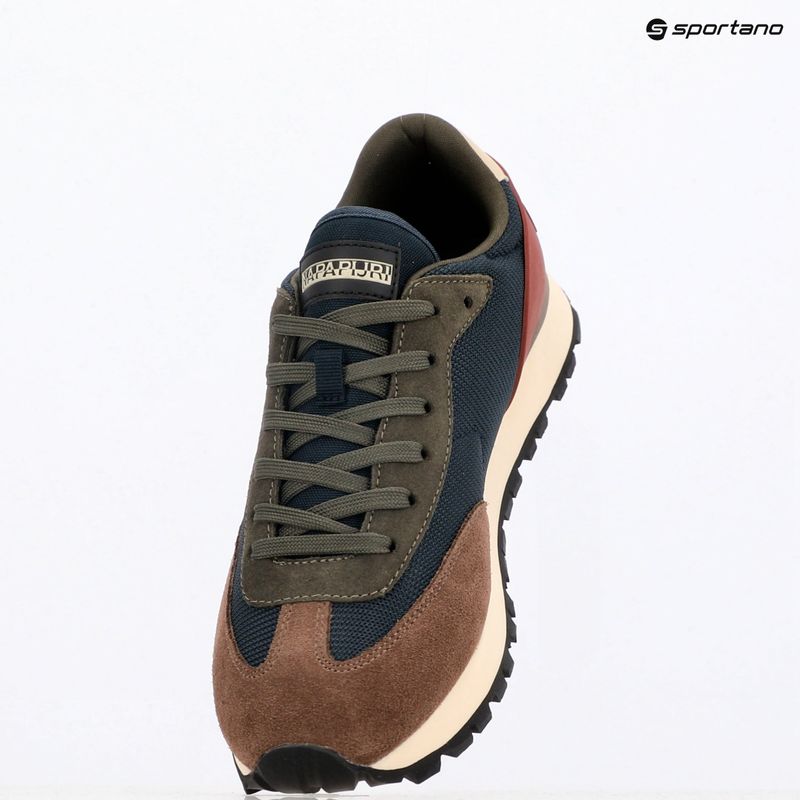 Scarpe da uomo Napapijri Jet marrone/navy 9