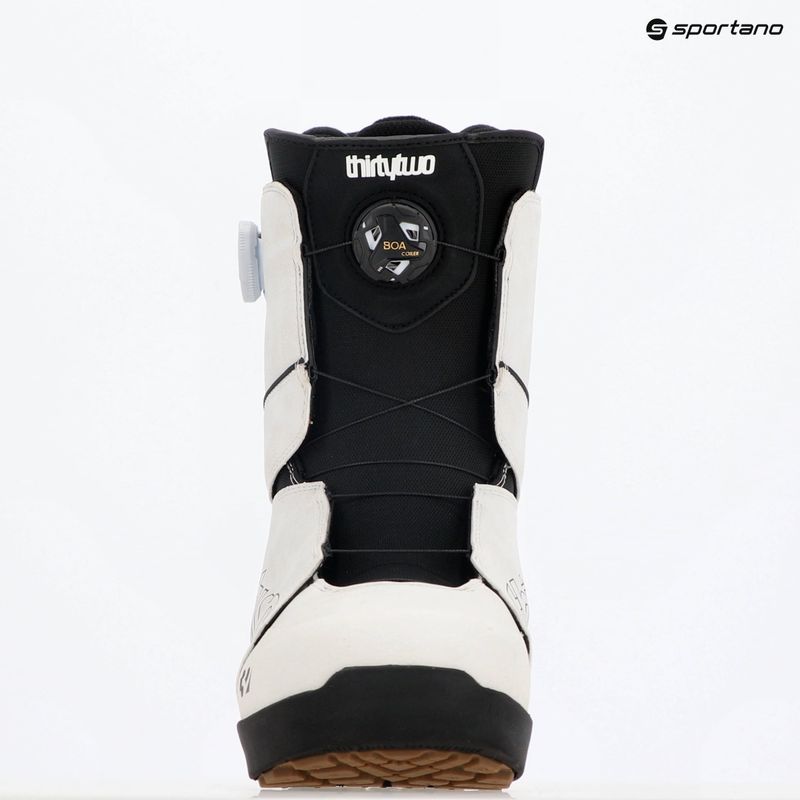 Scarponi da snowboard da uomo ThirtyTwo Lashed Double Boa '24 bianco/nero 11