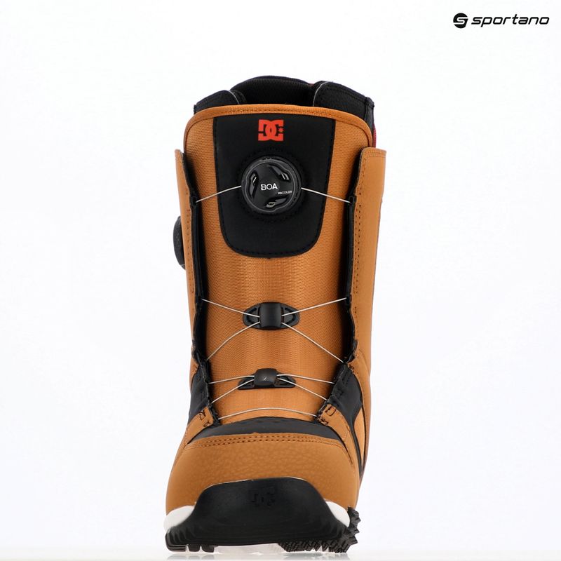 Scarponi da snowboard DC Phase Boa Pro da uomo, color grano/nero 13
